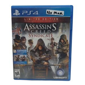 Assassin's Creed Syndicate (PS4) CD clean, no manual